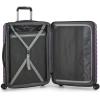 imageTravelers Choice Archer Polycarbonate Hardside Spinner Luggage Tie Down Straps Purple Checked 25InchDark Purple