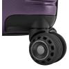 imageTravelers Choice Archer Polycarbonate Hardside Spinner Luggage Tie Down Straps Purple Checked 25InchDark Purple