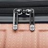 imageTravelers Choice Dana Point Hardside Expandable Luggage with Spinner Wheels Rose Gold 3Piece SetRose Gold