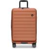 imageTravelers Choice Novia Top Opening Expandable Polycarbonate Luggage with Spinner Wheels Autumn Leaves 25Inch MediumAutumn Leaves