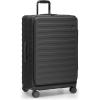 imageTravelers Choice Novia Top Opening Expandable Polycarbonate Luggage with Spinner Wheels Autumn Leaves 25Inch MediumGreen