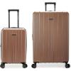 imageTravelers Choice Dana Point Hardside Expandable Luggage with Spinner Wheels Rose Gold 3Piece SetRose Gold