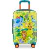 imageTravelers Choice Kids  JoJo the Bears Adventure CarryOn Luggage  20 Hard Shell Spinner Suitcase  Expandable with AirTag Pocket  Travel Suitcase for Boys amp Girls  Jungle