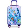 imageTravelers Choice Kids  JoJo the Bears Adventure CarryOn Luggage  20 Hard Shell Spinner Suitcase  Expandable with AirTag Pocket  Travel Suitcase for Boys amp Girls  Under the Sea