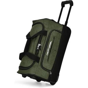 imagePacific Gear Duffel Bag with Rolling WheelsGreen