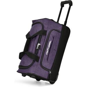 imagePacific Gear Duffel Bag with Rolling WheelsPurple