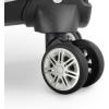 imageTravelers Choice Lares Softside Expandable Luggage with Spinner Wheels Purple 2 Piece Luggage SetBlack