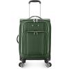 imageTravelers Choice Lares Softside Expandable Luggage with Spinner Wheels Purple 2 Piece Luggage SetGreen