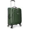 imageTravelers Choice Lares Softside Expandable Luggage with Spinner Wheels Purple 2 Piece Luggage SetGreen