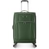 imageTravelers Choice Lares Softside Expandable Luggage with Spinner Wheels Purple 2 Piece Luggage SetGreen