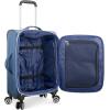 imageTravelers Choice Lares Softside Expandable Luggage with Spinner Wheels Purple 2 Piece Luggage SetNavy
