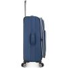 imageTravelers Choice Lares Softside Expandable Luggage with Spinner Wheels Purple 2 Piece Luggage SetNavy
