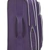 imageTravelers Choice Lares Softside Expandable Luggage with Spinner Wheels Purple 2 Piece Luggage SetPurple