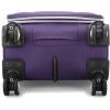 imageTravelers Choice Lares Softside Expandable Luggage with Spinner Wheels Purple 2 Piece Luggage SetPurple