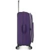 imageTravelers Choice Lares Softside Expandable Luggage with Spinner Wheels Purple 2 Piece Luggage SetPurple