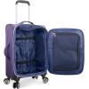 imageTravelers Choice Lares Softside Expandable Luggage with Spinner Wheels Purple 2 Piece Luggage SetPurple