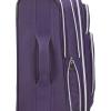 imageTravelers Choice Lares Softside Expandable Luggage with Spinner Wheels Purple 2 Piece Luggage SetPurple