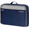 imageTravelers Choice Cloverland Packing Cubes 5Piece Set Light BeigeNavy