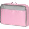 imageTravelers Choice Cloverland Packing Cubes 5Piece Set Light BeigePink