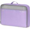 imageTravelers Choice Cloverland Packing Cubes 5Piece Set Light BeigePurple