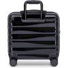 imageTravelers Choice Edinburgh II Hardside Luggage with Spinner Wheels TSA Lock Black 16Inch MiniBlack