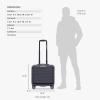 imageTravelers Choice Edinburgh II Hardside Luggage with Spinner Wheels TSA Lock Black 16Inch MiniBlack