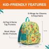 imageTravelers Choice Kids JoJo the Bears School Adventure Under the Sea Set Backpack Pencil Case Lunch BoxJungle