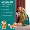 imageTravelers Choice Kids JoJo the Bears School Adventure Under the Sea Set Backpack Pencil Case Lunch BoxJungle