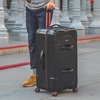 image:imageTravelers Choice Maxporter II Polycarbonate Hardside Trunk with Spinner Wheels Green 28Inch Medium TrunkAmerican Flag