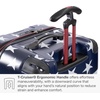 image:imageTravelers Choice Maxporter II Polycarbonate Hardside Trunk with Spinner Wheels Green 28Inch Medium TrunkAmerican Flag