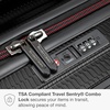 image:imageTravelers Choice Maxporter II Polycarbonate Hardside Trunk with Spinner Wheels Green 28Inch Medium TrunkBlack