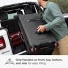 image:imageTravelers Choice Maxporter II Polycarbonate Hardside Trunk with Spinner Wheels Green 28Inch Medium TrunkBlack