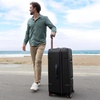 image:imageTravelers Choice Maxporter II Polycarbonate Hardside Trunk with Spinner Wheels Green 28Inch Medium TrunkBlack