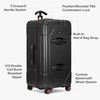 image:imageTravelers Choice Maxporter II Polycarbonate Hardside Trunk with Spinner Wheels Green 28Inch Medium TrunkBlack