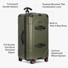 image:imageTravelers Choice Maxporter II Polycarbonate Hardside Trunk with Spinner Wheels Green 28Inch Medium TrunkDark Green