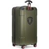image:imageTravelers Choice Maxporter II Polycarbonate Hardside Trunk with Spinner Wheels Green 28Inch Medium TrunkDark Green