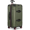 image:imageTravelers Choice Maxporter II Polycarbonate Hardside Trunk with Spinner Wheels Green 28Inch Medium TrunkDark Green