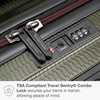 image:imageTravelers Choice Maxporter II Polycarbonate Hardside Trunk with Spinner Wheels Green 28Inch Medium TrunkDark Green
