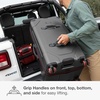 image:imageTravelers Choice Maxporter II Polycarbonate Hardside Trunk with Spinner Wheels Green 28Inch Medium TrunkGray
