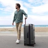 image:imageTravelers Choice Maxporter II Polycarbonate Hardside Trunk with Spinner Wheels Green 28Inch Medium TrunkGray