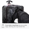 image:imageTravelers Choice Maxporter II Polycarbonate Hardside Trunk with Spinner Wheels Green 28Inch Medium TrunkGray Camo