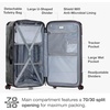 image:imageTravelers Choice Maxporter II Polycarbonate Hardside Trunk with Spinner Wheels Green 28Inch Medium TrunkGray Camo