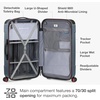 image:imageTravelers Choice Maxporter II Polycarbonate Hardside Trunk with Spinner Wheels Green 28Inch Medium TrunkNavy