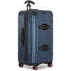 image:imageTravelers Choice Maxporter II Polycarbonate Hardside Trunk with Spinner Wheels Green 28Inch Medium TrunkNavy