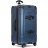 image:imageTravelers Choice Maxporter II Polycarbonate Hardside Trunk with Spinner Wheels Green 28Inch Medium TrunkNavy