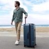 image:imageTravelers Choice Maxporter II Polycarbonate Hardside Trunk with Spinner Wheels Green 28Inch Medium TrunkNavy