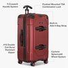 image:imageTravelers Choice Maxporter II Polycarbonate Hardside Trunk with Spinner Wheels Green 28Inch Medium TrunkRed