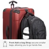 image:imageTravelers Choice Maxporter II Polycarbonate Hardside Trunk with Spinner Wheels Green 28Inch Medium TrunkRed