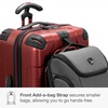 image:imageTravelers Choice Maxporter II Polycarbonate Hardside Trunk with Spinner Wheels Green 28Inch Medium TrunkRed