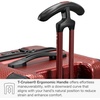 image:imageTravelers Choice Maxporter II Polycarbonate Hardside Trunk with Spinner Wheels Green 28Inch Medium TrunkRed